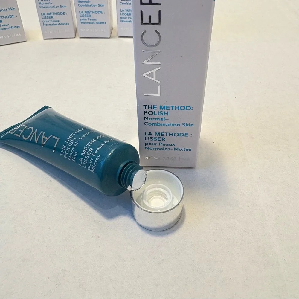 Lancer The Method Polish skin Exfoliating scrub 6 pack Travel size .5 oz each - Picture 3 of 4